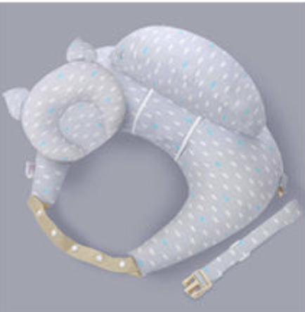 Coussin Nolia bleu — photo exacte du modèle